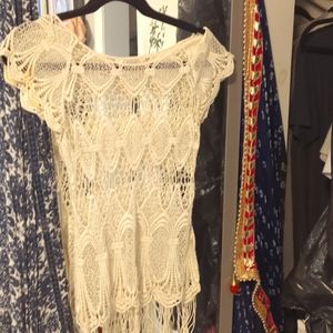 CATO -Ecru- (S) short sleeved tunic